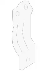 BRACKET, R. FR. FEND 60214THRA00ZZ HONDA