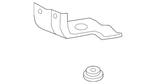 BRACKET, R. RADIATOR 74171T7WA00 HONDA