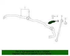 BRACKET, STABILIZER 51308TBAA00 HONDA