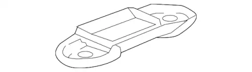 BRACKET, STABILIZER 51308TBAA00 HONDA