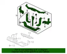 BULKHEAD COMP,FR 60400S9V306ZZ HONDA