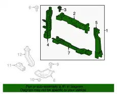 BULKHEAD COMP,FR 60400T7WA01ZZ HONDA