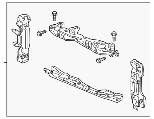 BULKHEAD COMP., FR. 60400T5RA00ZZ HONDA