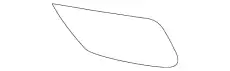 71104TBAA00 CAP,RADAR HONDA