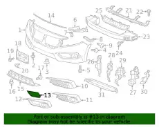 71104TBAA00 CAP,RADAR HONDA