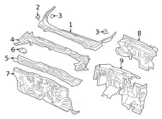  КЛИПСА 90667TBAA01 HONDA