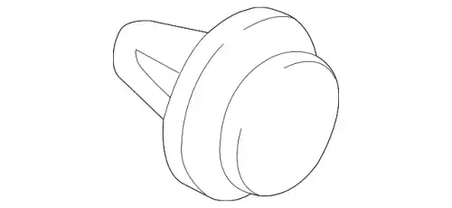 CLIP, PILLAR GARNISH 91560SYY003 HONDA