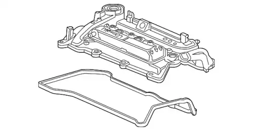 COVER ASSY., CYLINDE 123106A0A01 HONDA