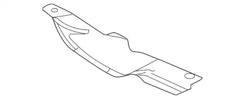 COVER, FR. GRILLE 71105T5A000 HONDA