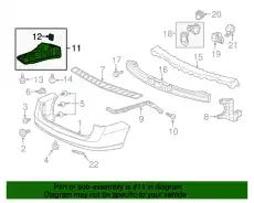 Подкрылок HONDA 74550TK8A00