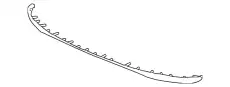 DAM, FR. BUMPER AIR 71111TG7A01 HONDA