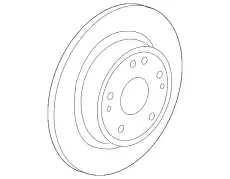 DISK, RR. BRAKE 42510T7WA02 HONDA