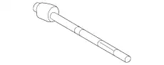 Рулевой наконечник HONDA 53610TMBH01