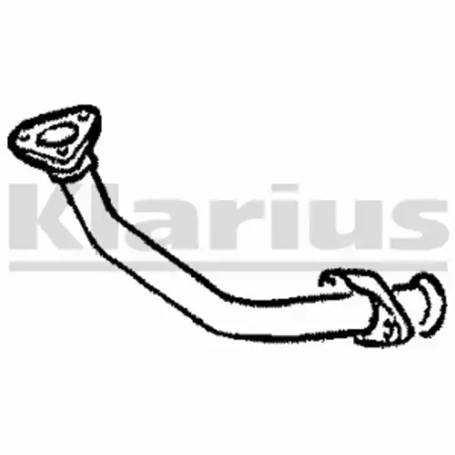 труба глушителя приемная Ford 110055 KLARIUS