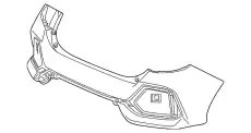 FACE,RR BUMPER 04715TGGA00ZZ HONDA