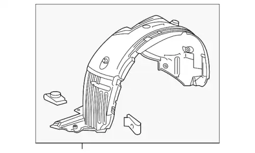 Подкрылок HONDA 74151TG7A01