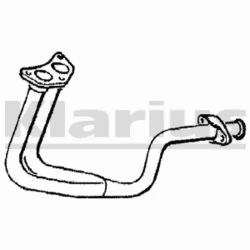 труба глушителя приемная Ford 120048 KLARIUS