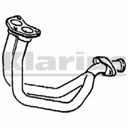 труба глушителя приемная Ford 120050 KLARIUS