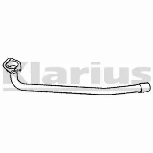 труба глушителя приемная VW 130192 KLARIUS