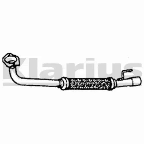 труба глушителя приемная VW 130219 KLARIUS