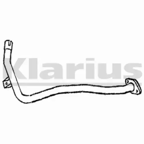 труба глушителя приемная Rov 130325 KLARIUS