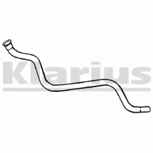 труба глушителя приемная Ford 140065 KLARIUS