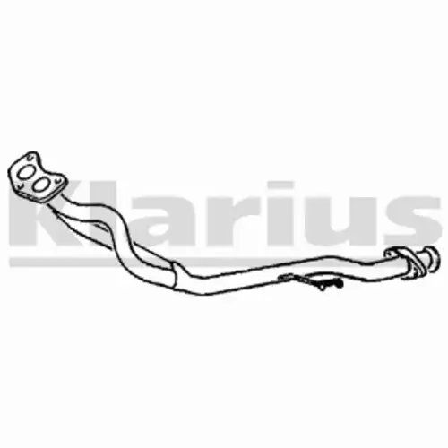 труба глушителя приемная Ford 140072 KLARIUS
