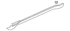 GARNISH ASSY., L. SI 71850T7WA01 HONDA