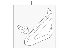 GARNISH ASSY., R. FR 75490SVAA01ZA HONDA