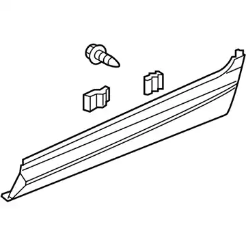 GARNISH ASSY., R. RR 75313TG7A01 HONDA