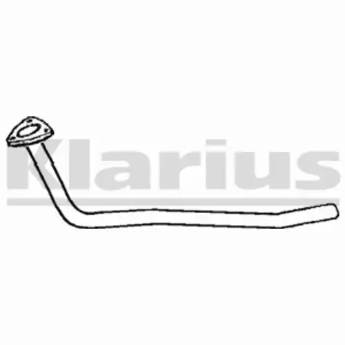 труба глушителя приемная Audi 140309 KLARIUS