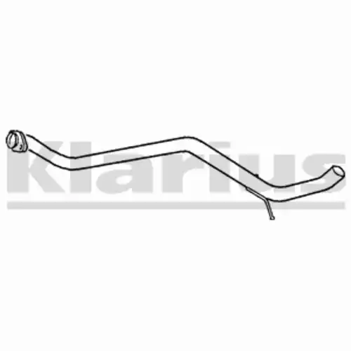 труба глушителя средняя AR 140333 KLARIUS