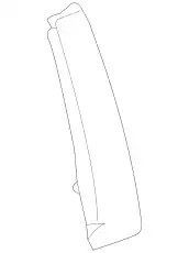 GARNISH, R. FR. DOOR 72430SDNA02ZA HONDA