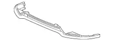 GARNISH, RR. BUMPER 71502TGGA50 HONDA