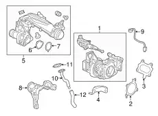 Прокладка коллектора HONDA 1823359B004