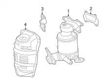 Прокладка коллектора HONDA 181155R0004
