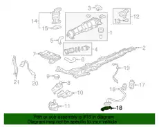 Прокладка коллектора HONDA 187165R0004