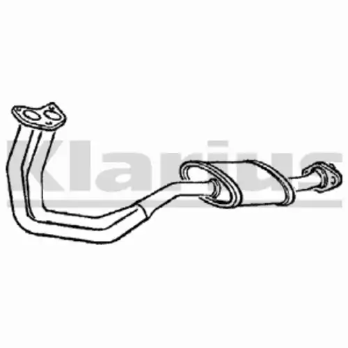 глушитель передняя часть Ford 220081 KLARIUS