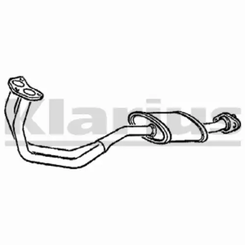 труба глушителя приемная Ford 220082 KLARIUS
