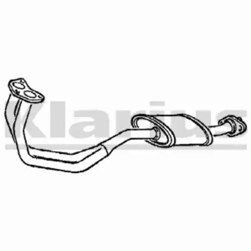 глушитель передняя часть Ford 220084 KLARIUS
