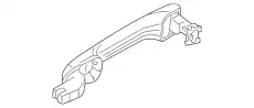 Ручка двери HONDA 72181TR0A01