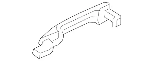 Ручка двери HONDA 72181TR0A11ZB
