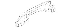 Ручка двери HONDA 72681TBAA72ZF