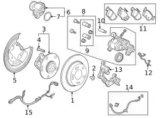 Датчик ABS HONDA 47560TBAA02