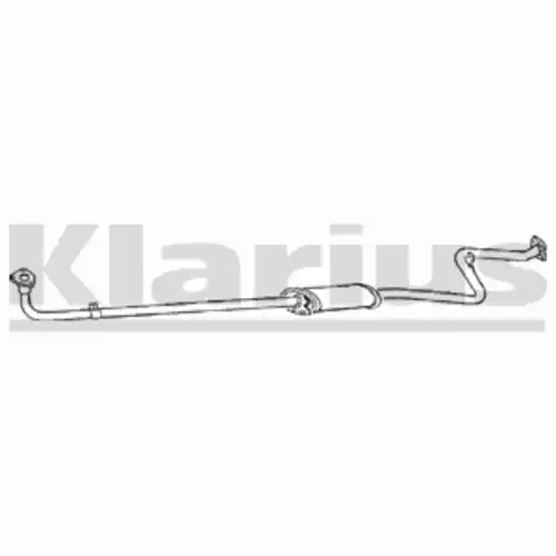 глушитель средняя часть Daih 270048 KLARIUS