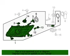 Фара HONDA 33151TK8A22