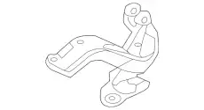 HINGE COMP., R. HOOD 60120T7WA01ZZ HONDA