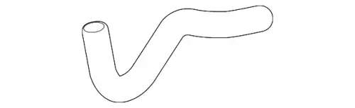 HOSE, WATER LOWER (A 19502PZA000 HONDA