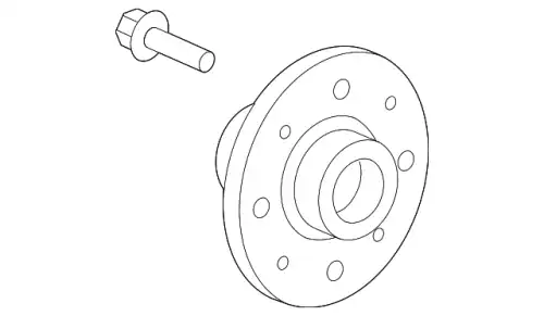 HUB ASSY., FR. 44600SZT000 HONDA