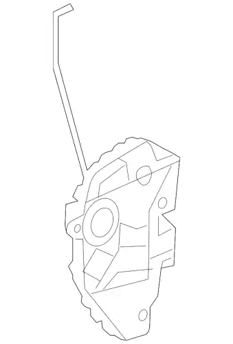 LATCH ASSY., L. FR. 72150SNAA14 HONDA